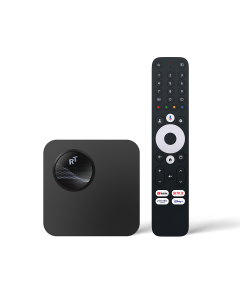 FREE GIFT RockTek GX1 Streamer - UHD 4K Google TV 12 & Netflix 4K Certified - 4GB RAM & 32GB eMMC Storage - WiFi6 - Dolby ATMOS