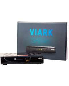 Viark SAT 4K UHD Multistream Single Satellite Receiver DVB-S2X H.265 HEVC