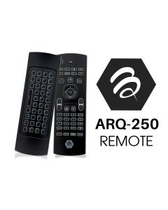 Buzztv ARQ-250 Air Mouse and MICROPHONE with RGB Backlit Keyboard Remote Control