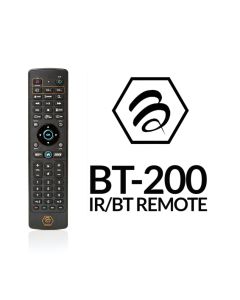 Buzztv BT-200 Dual Bluetooth + IR Remote with Backlit Light Buttons TV Learning Remote