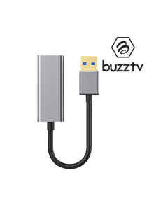 Compatible Gigabit LAN Adapter for Buzztv VidStick, VidStick+ and Vidstick Max | USB 3.0 Ethernet to RJ45 LAN