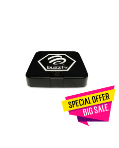 BuzzTV XPL3000M UHD 4K IPTV Android Player - Dual Band WiFi 2GB RAM | 8GB Storage