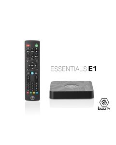 Buzztv Essentials E1 UHD 4K Android 7.1 Media Player – 2GB RAM | 8GB eMMC Storage