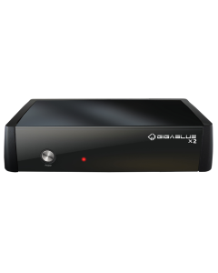 GigaBlue HD X2 H.265 Linux Enigma 2 Receiver - Pick your Satellite, Cable and Terrestrial Tuners