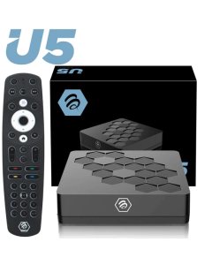 Buzztv U5 UHD 4K Android 11 Media Player | Wi-Fi 6 | 4GB RAM | 32GB eMMC Storage | Optional Internal Sata HDD/SSD Drive