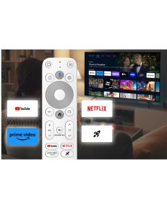 Genuine Homatics GD1 GD2 Google TV Voice Remote Control (G10) - Rocket Button
