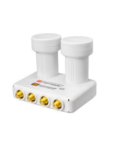 Opticum® RED Premium Monoblock Quad LNB A/H - Astra and Hotbird - 4K UHD Ready