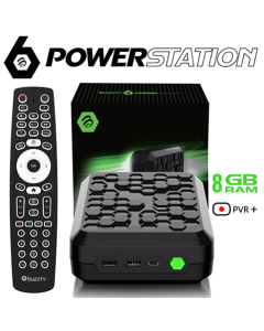 Buzztv PowerStation P6 UHD 8K Android 13 - 8GB/16GB RAM & 128GB Storage Media Player
