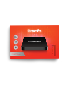 FREE GIFT - StreamPro G1 UHD 4K Stalker EMU & Android 5G 2GB RAM 8GB Storage IPTV OTT Set Top Box 