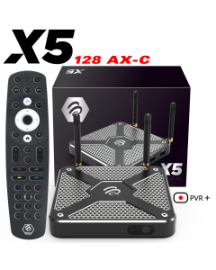 FREE GIFT - Buzztv X5 128 AX-C With WI-FI 6 - UHD 4K Android 11 Media Player – 4GB RAM | 128GB Storage