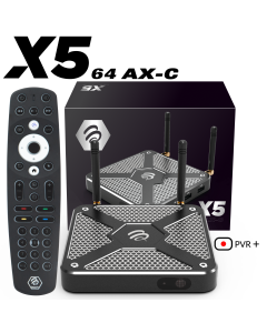 Buzztv X5 64 AX-C With WI-FI 6 - UHD 4K Android 11 Media Player – 4GB RAM | 64GB Storage