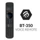 Buzztv BT-350 Backlit + Voice + Bluetooth + IR Remote with Built in Air Mouse & TV Learning Mode