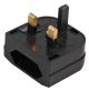 Power Connections - EURO TO UK CONVERTER PUSH IN PLUG