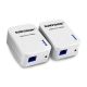 SUMVISION 1000Mbps POWERLINE HOMEPLUG ETHERNET ADAPTERS, twin pack