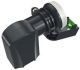 Labgear Visiblewave - SKY Q Compatible - Wideband Twin LNB 2 Outputs – Includes Fitted 40mm Mk4 Bracket with Spirit Level 