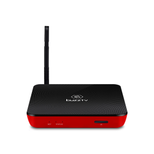 BuzzTV XPL3000 UHD 4K Sporty Red Carbon - Dual Band WiFi  5G - 2GB RAM and 8GB Storage Android 7.1 Nougat IPTV Media Player