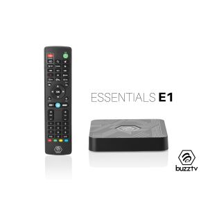 Buzztv Essentials E1 UHD 4K Android 7.1 Media Player – 2GB RAM | 8GB eMMC Storage